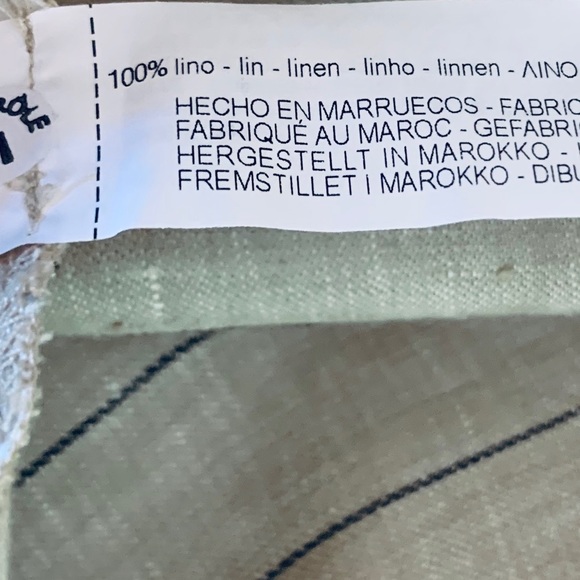 ✅SOLD-NWOT Zara Woman | Linen Pants Turn Up Hems - Picture 8 of 8